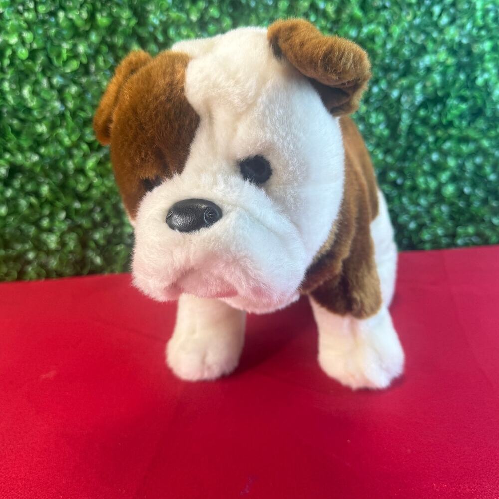 Douglas Cuddle Toys Hardy Bulldog Plush Stuffed Animal Dog Realistic Kids Gift